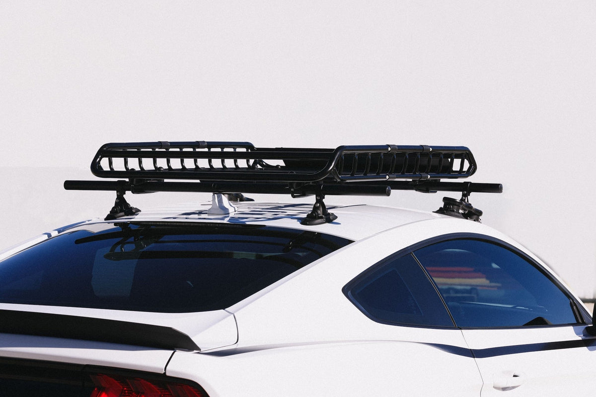 Monkey Bars Aluminum Roof Cross-Bar System, Powder Coated Black, 60-in Z2H6 - product image 7