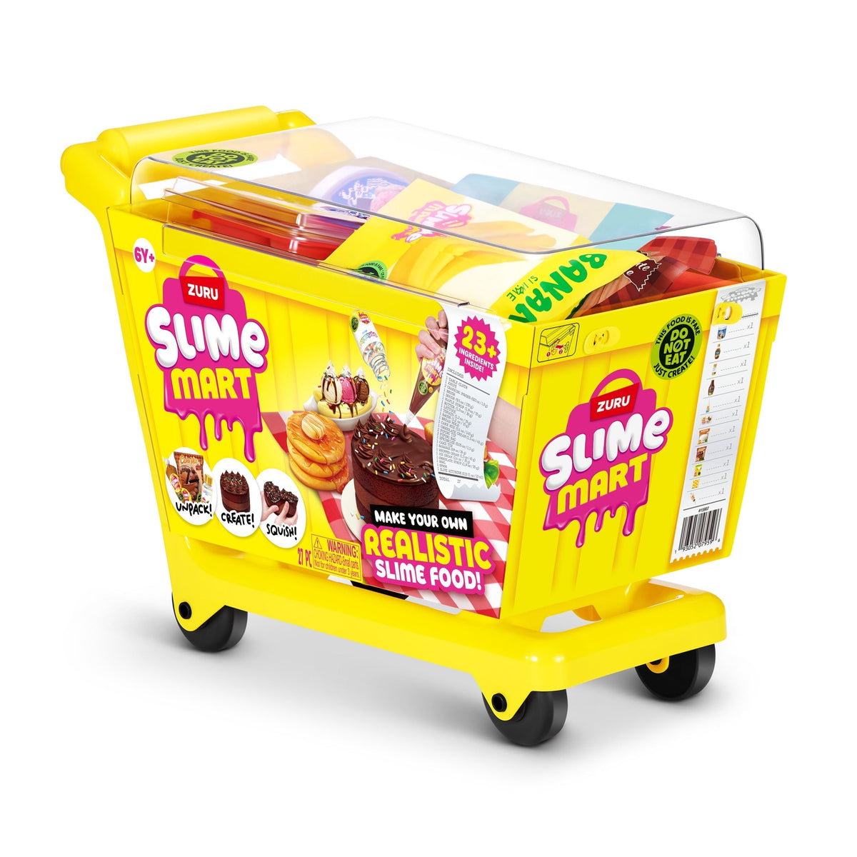 Mart Shopping Cart Series 1, Playset, Yellow N1C7 - product image 4