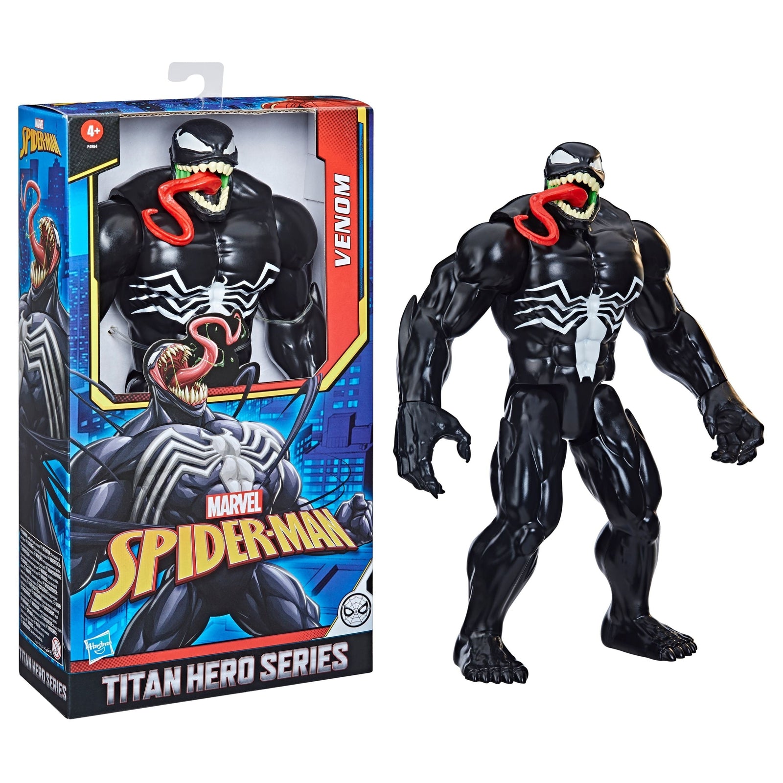Titan Deluxe Venom Action Figure for Ages 4+ Z6H3 - product image 1