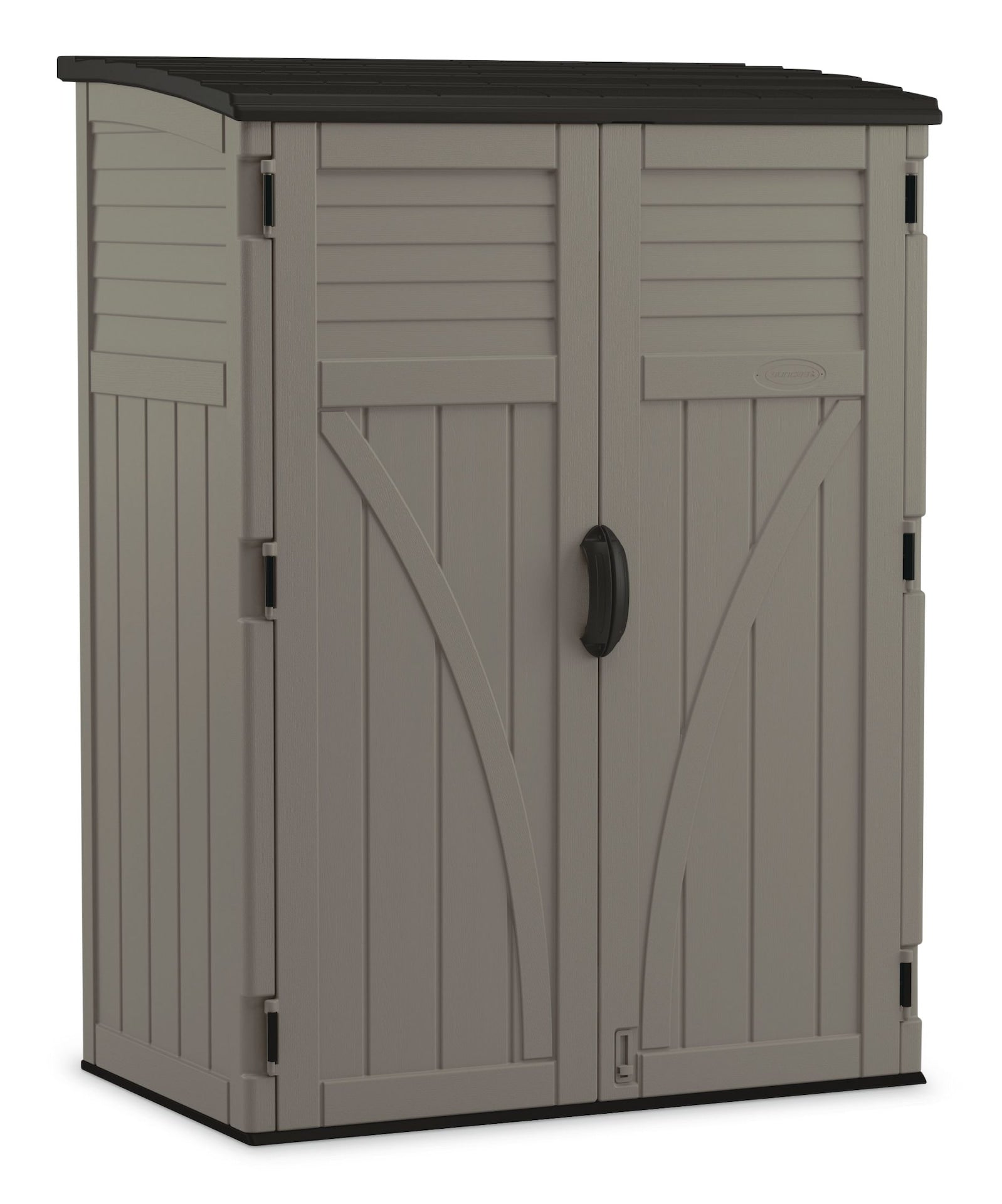 Outdoor Vertical Storage Shed, Stoney Grey, 404-Gal A4L8 - product image 1
