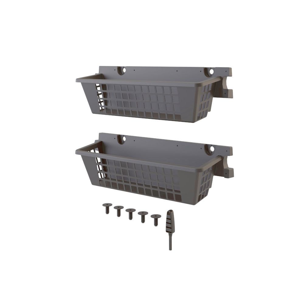 Resin Basket Shed Accessory with EZ Bolt, 2-pk E9L8 - product image 3