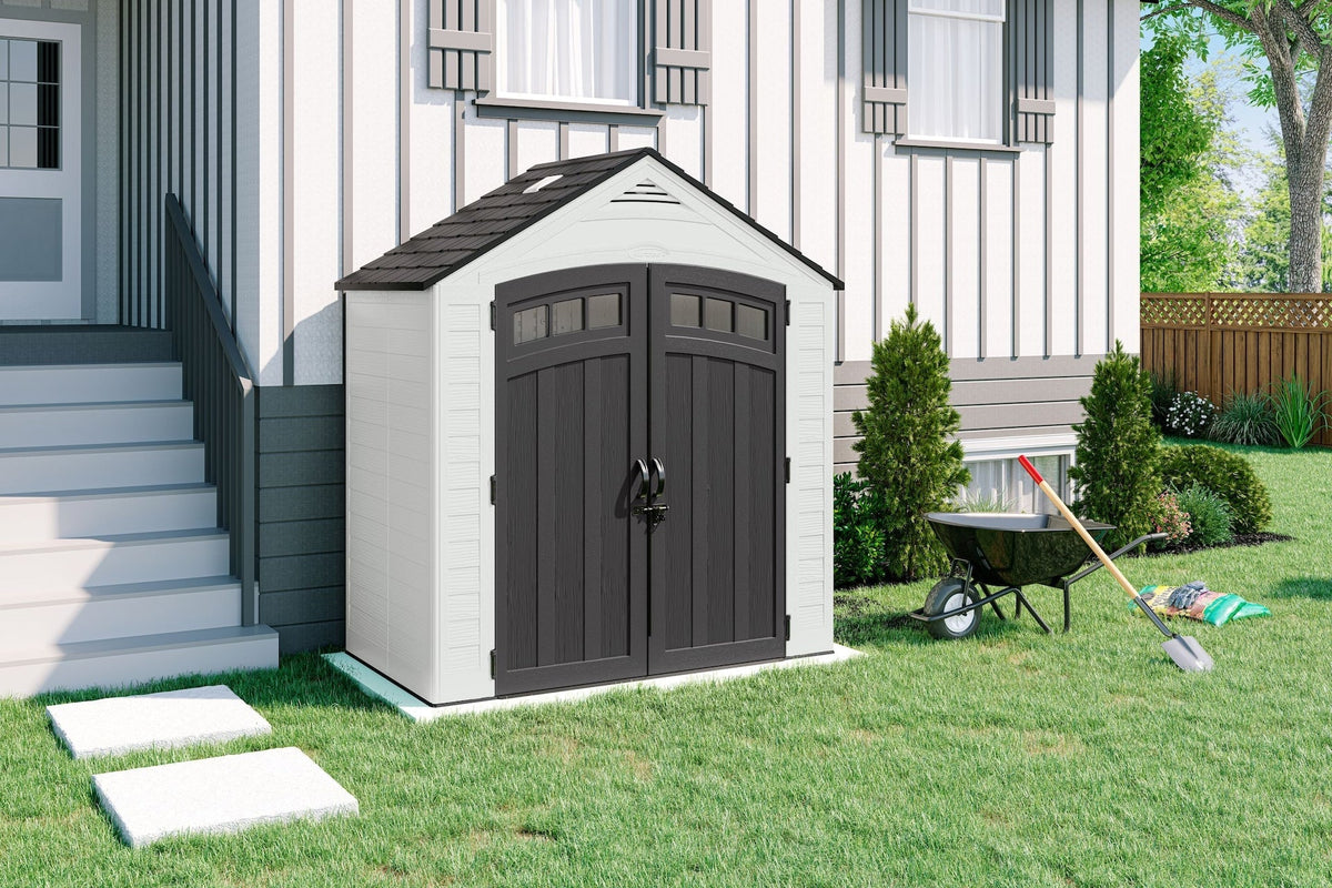 Vista 7x4-ft All-Weather Ice Cube Storage Shed G4J8 - product image 7