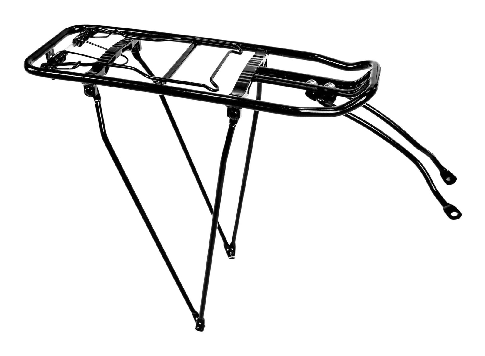 Lightweight Alloy Rear Bike Rack withMounting Hardware, Black V1A2 - product image 1