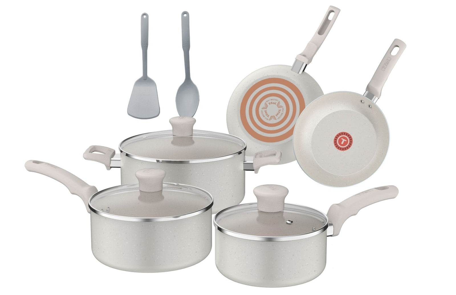 Beige 10-Piece Non-Stick Set, Beige K1E4 - product image 2