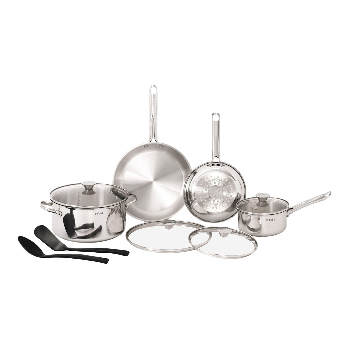 Viva Stainless Steel Cookware Set, Dishwasher & Oven Safe, Pots and Pans Set, 10-pc Z7Z9 - product image 1