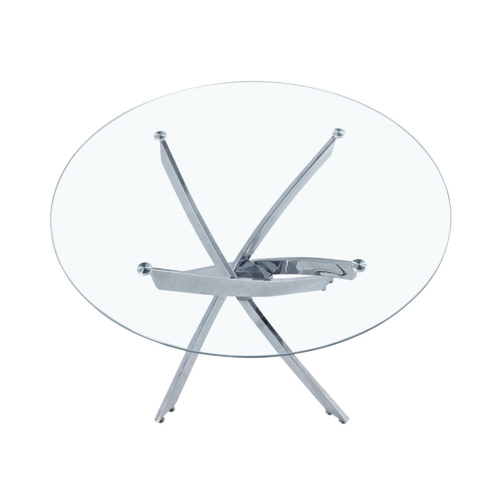 Me Home Star Glass Round Dining Table M8G8 - product image 4