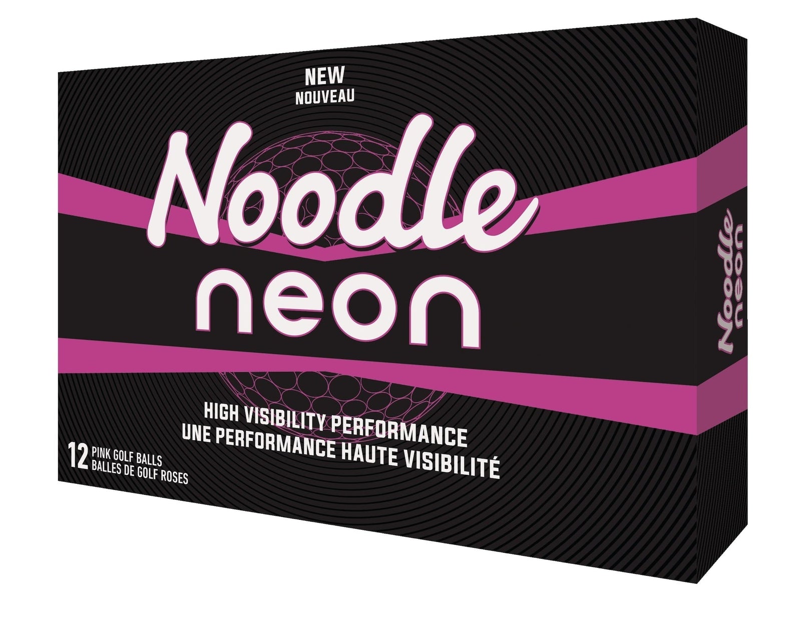 Noodle Neon Golf Balls, Pink, 12-pk M0R6 - product image 1