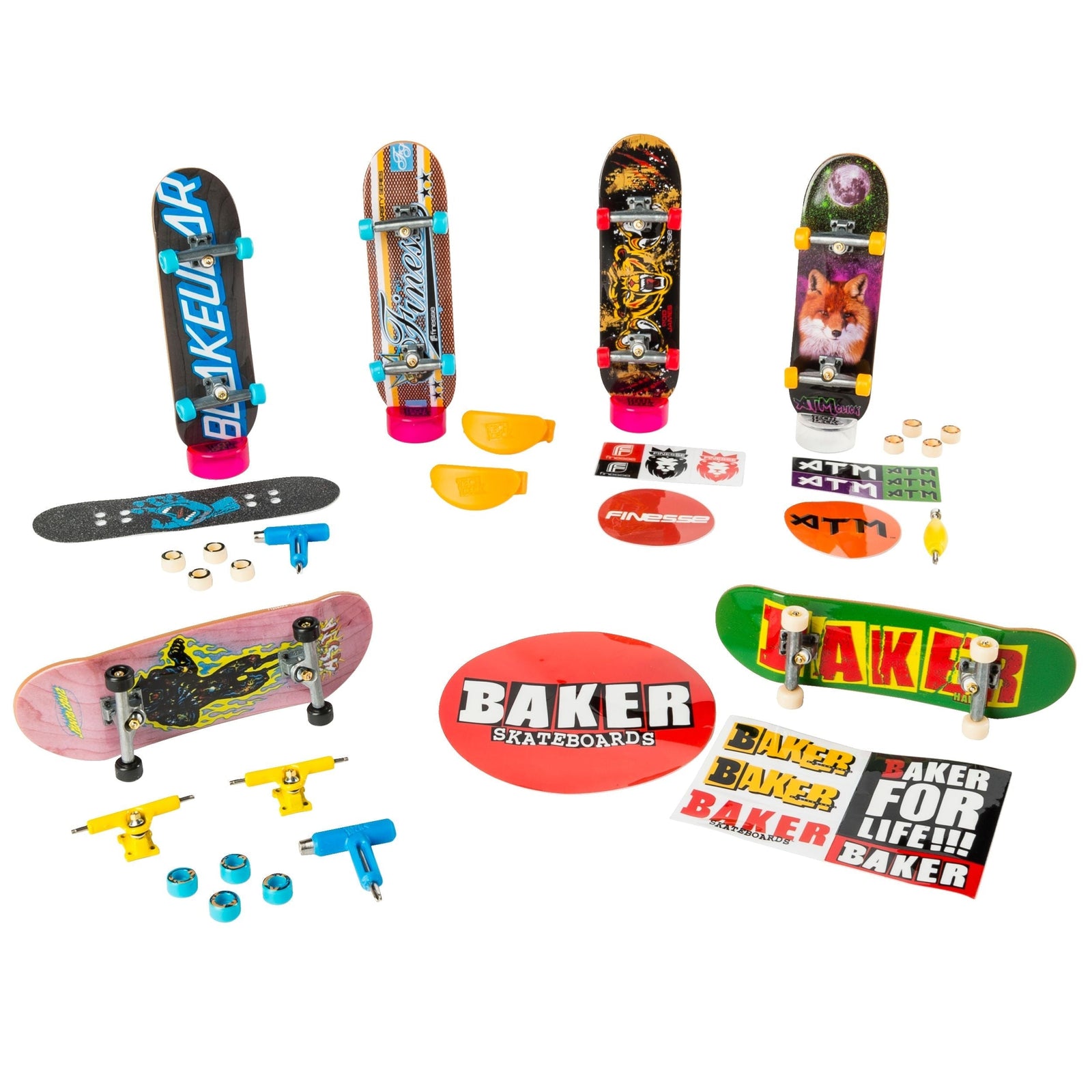 Deck 96-mm Fingerboard Mini Skateboard with Authentic Designs, Ages 6+ S6Y1 - product image 3