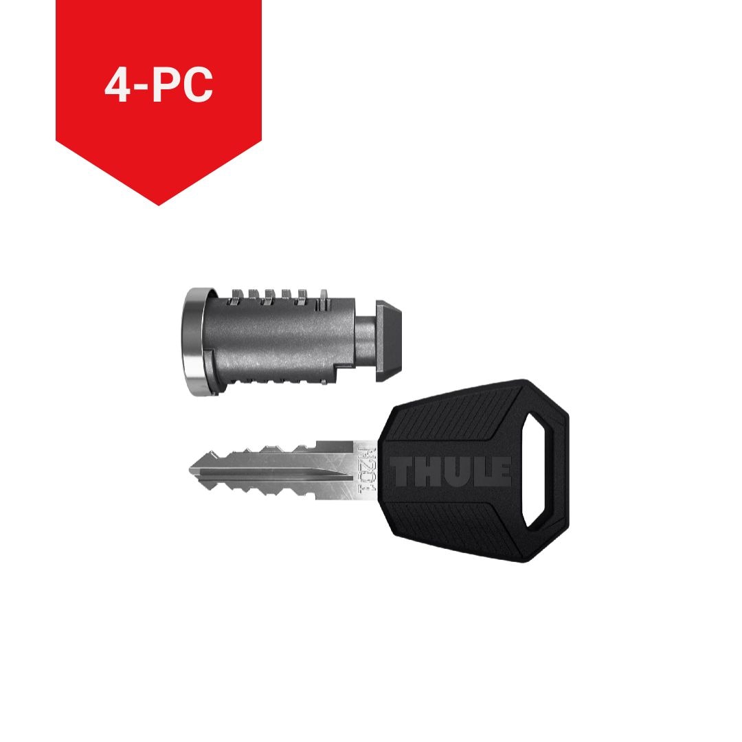 One-Key Lock Cylinder & Key System, 4-pk B1F6 - product image 2