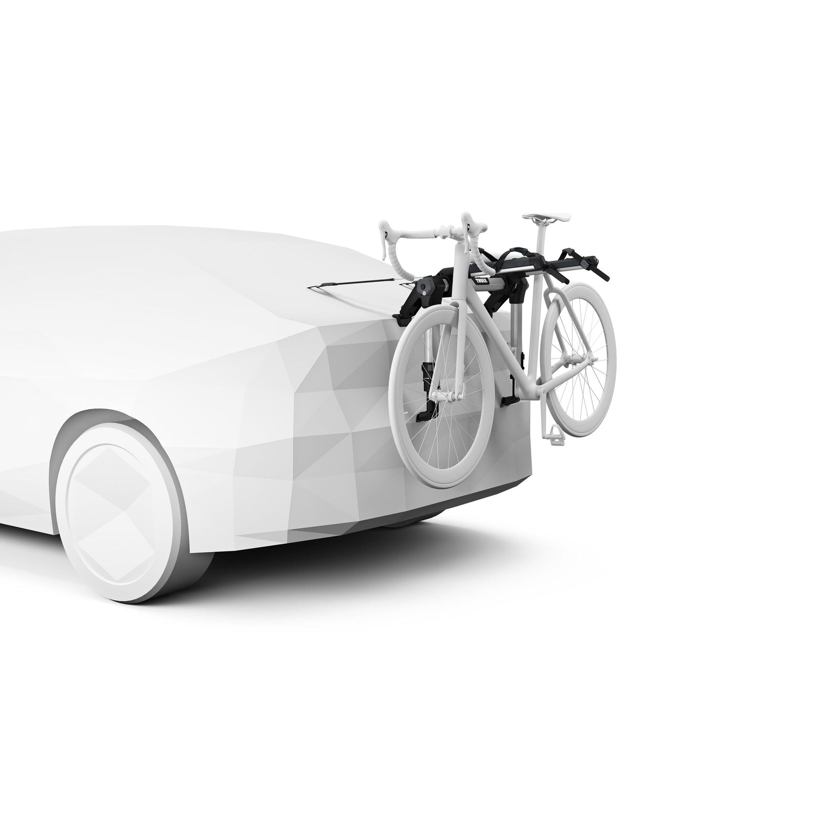 OutWay 2-Bike Black/Aluminium Hanging Trunk Bike Rack J8W3 - product image 2