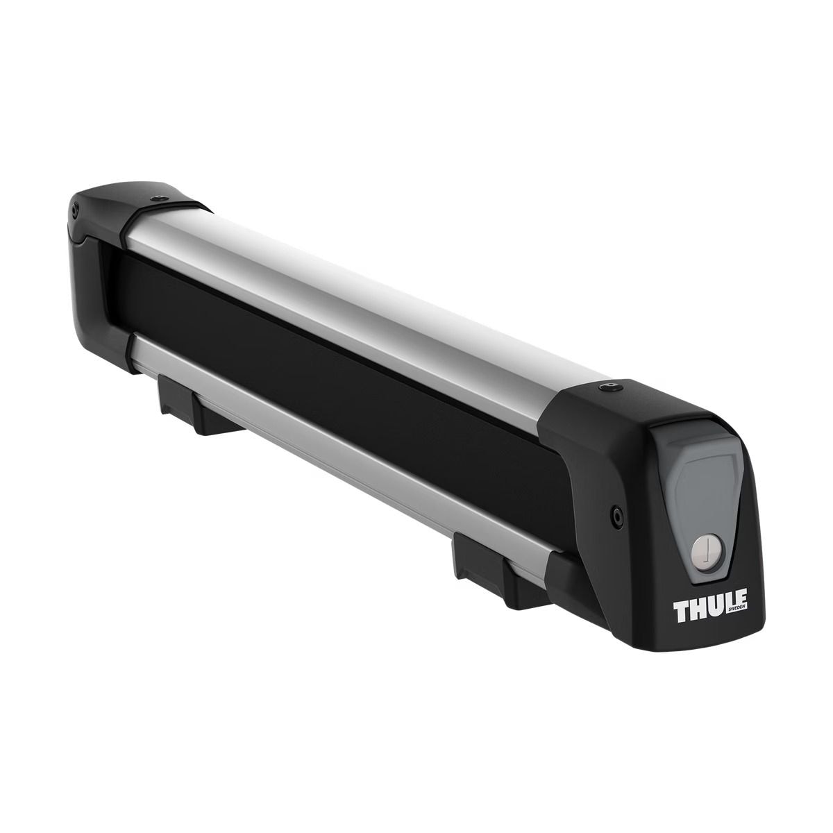SnowPack Stainless Steel Roof Top Mount Ski/Snowboard Rack, Medium, Black, 2-pc F2F0 - product image 6