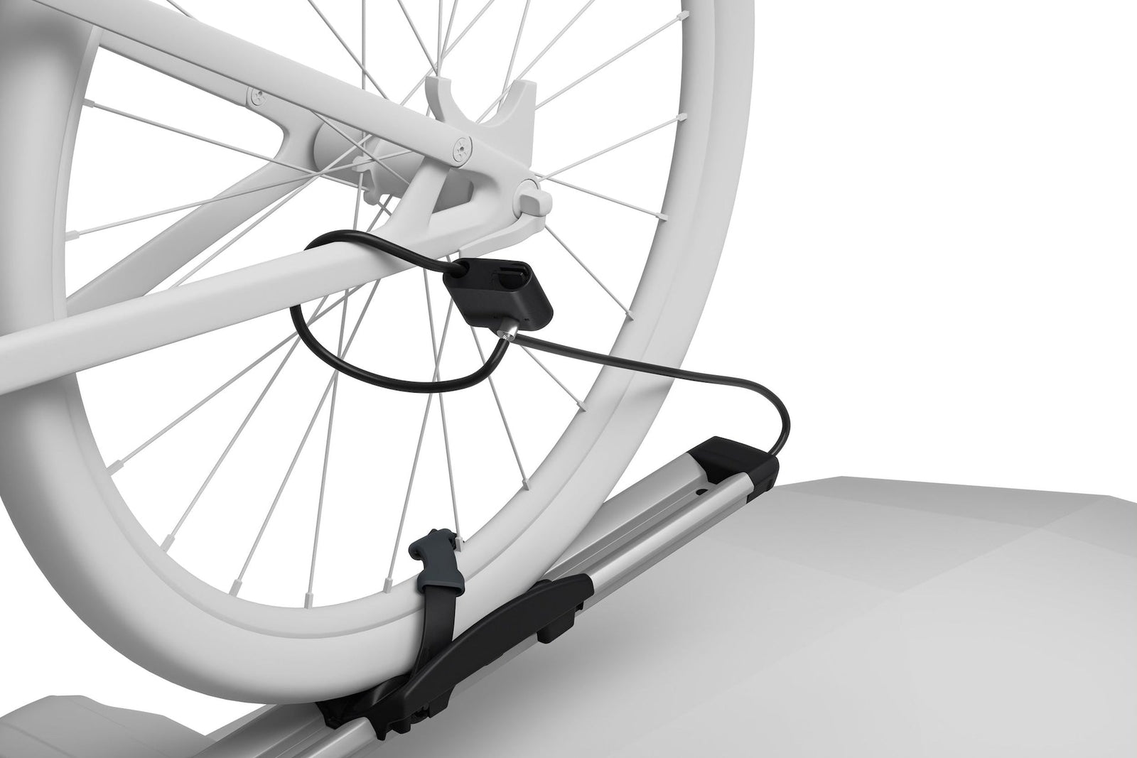 UpRide Wheel Mount Roof Bike Rack with Ratcheting Strap L0P2 - product image 5