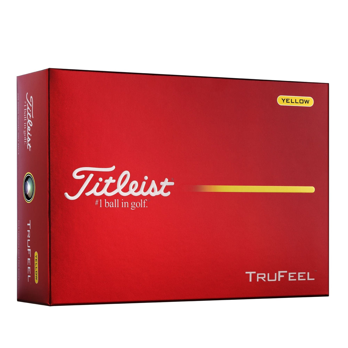 TruFeel Golf Balls, 12-pk, Yellow F3H2 - product image 1