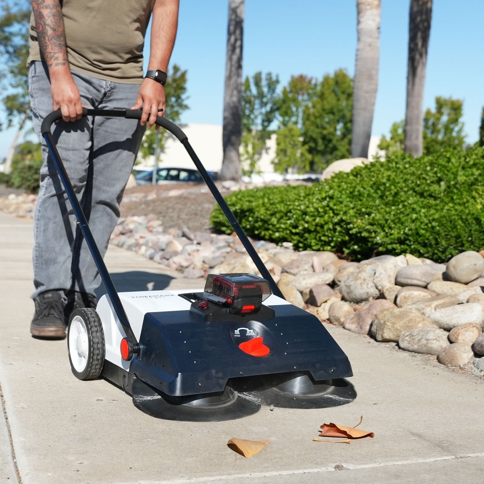 Electric Battery-Powered Push Sweeper, 22-in C9P4 - product image 8