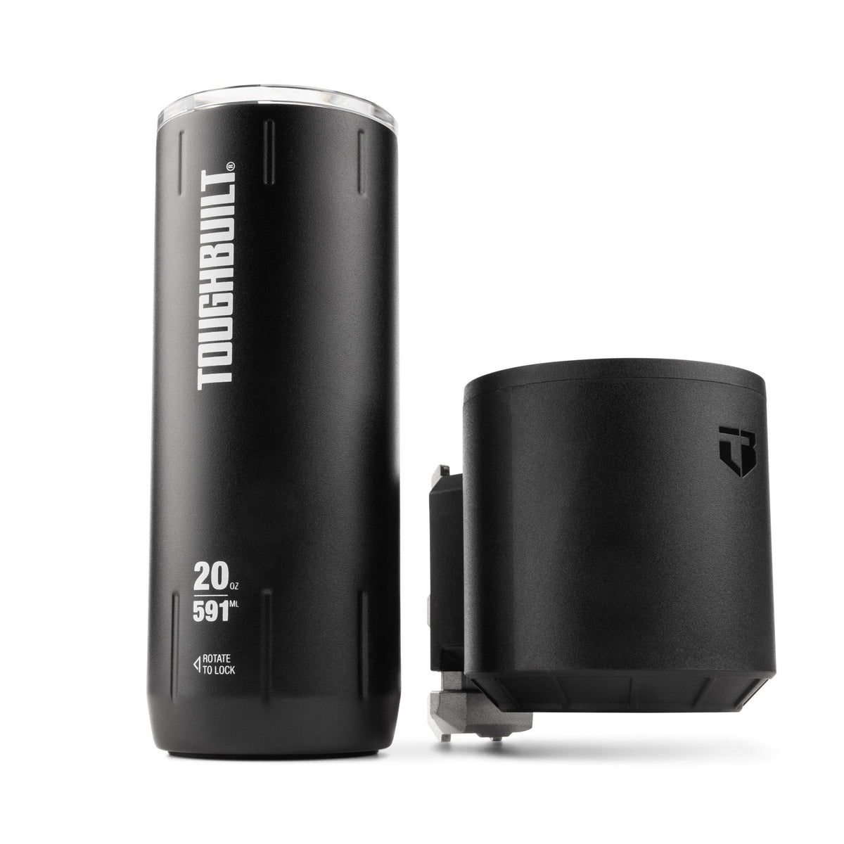 StackTech Stainless Steel Tumbler & Holder, 20-oz J0U5 - product image 1