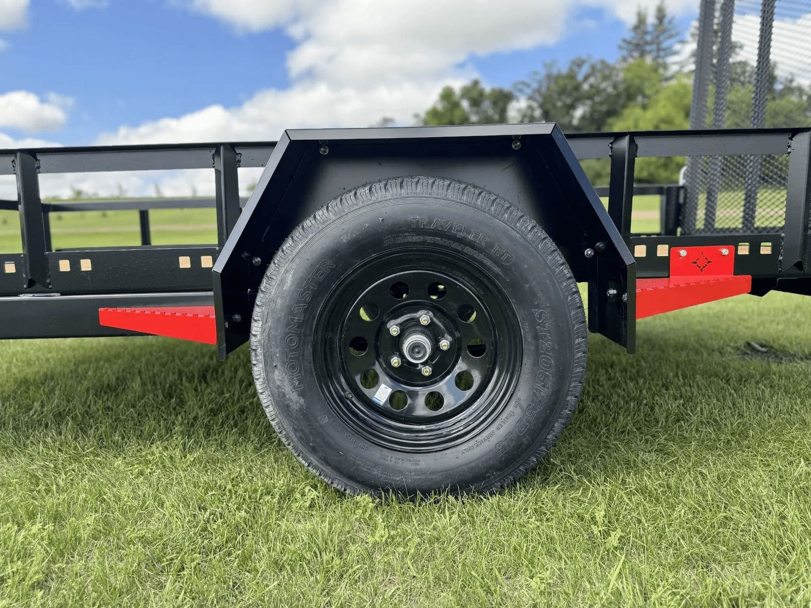 60-in x 10-ft Landscape Utility Trailer with Ramp Gate D0P6 - product image 2