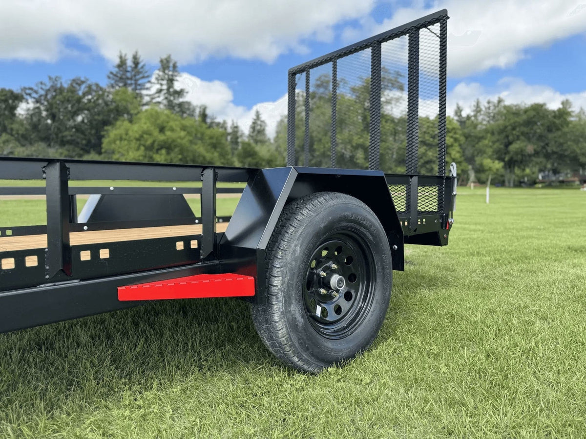 60-in x 10-ft Landscape Utility Trailer with Ramp Gate D0P6 - product image 3