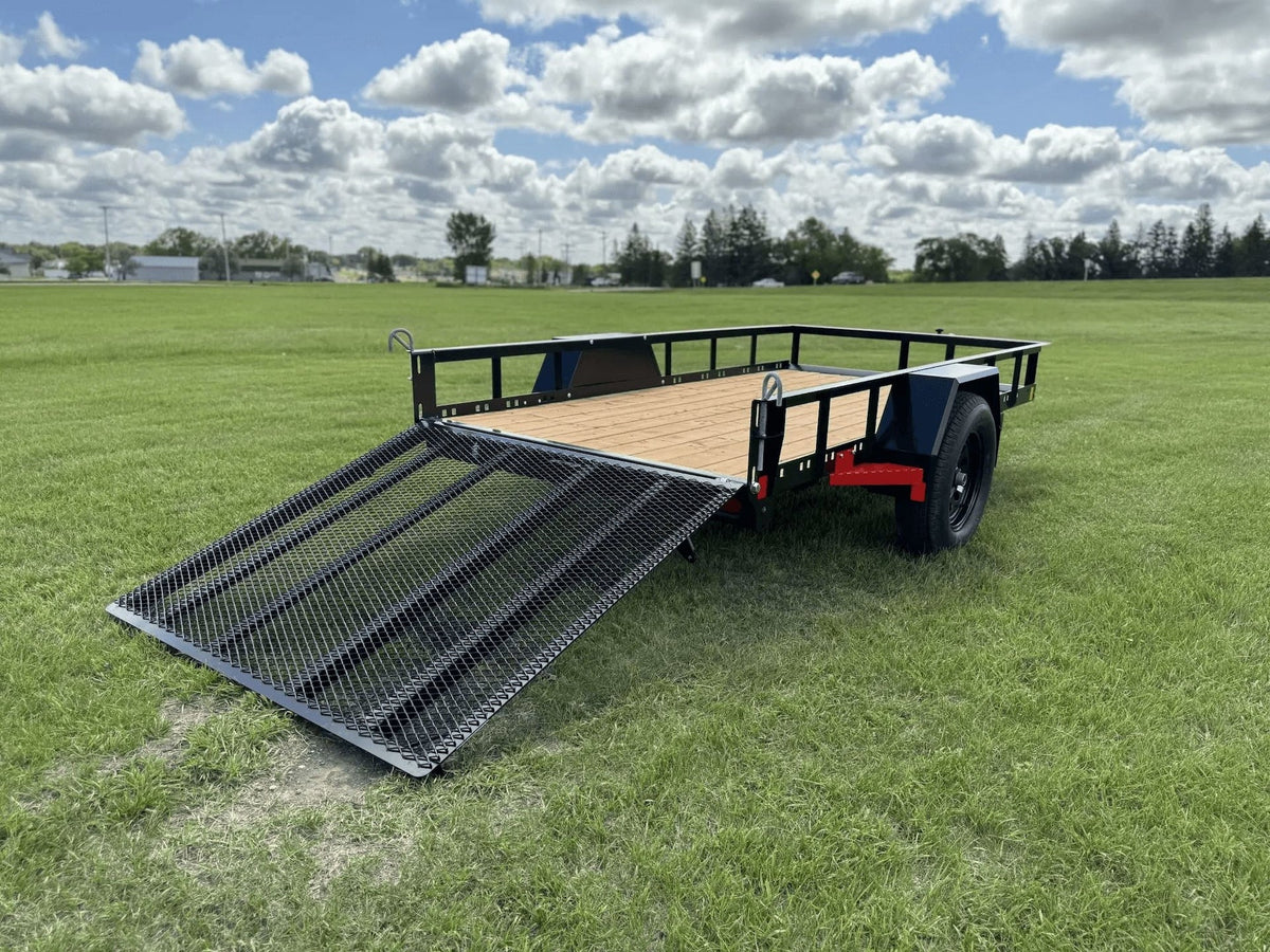 60-in x 10-ft Landscape Utility Trailer with Ramp Gate D0P6 - product image 5