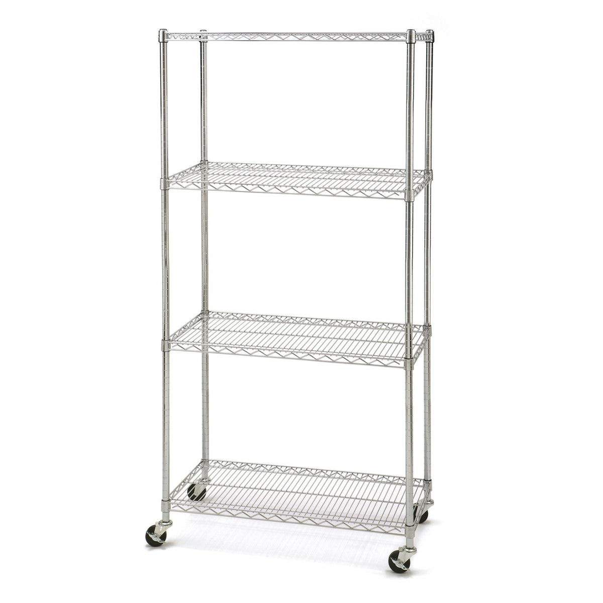Classic 4-Tier NSF Shelving, 36-in x 18-in x 72-in, Chrome U1S9 - product image 1