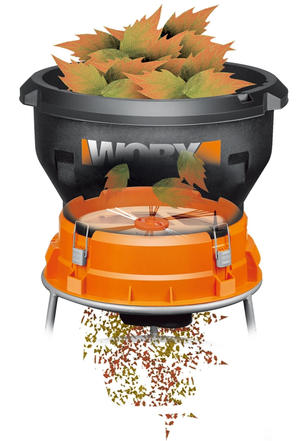 WG430 13 Amp Electric Leaf Mulcher/Shredder, 13-in A7G8 - product image 2