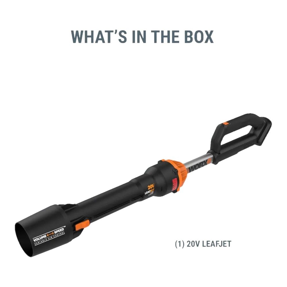 WG543.9 Nitro 20V Power Share Cordless LeafJet Blower with Brushless Motor, Tool Only Q4G0 - product image 4
