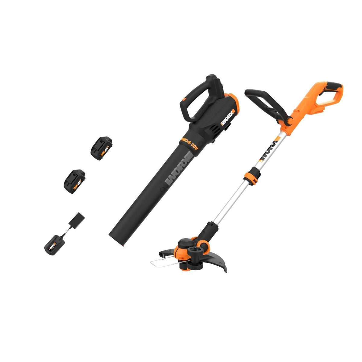WG929 20V Power Share Cordless Grass Trimmer & Leaf Blower Combo Kit A0U1 - product image 1