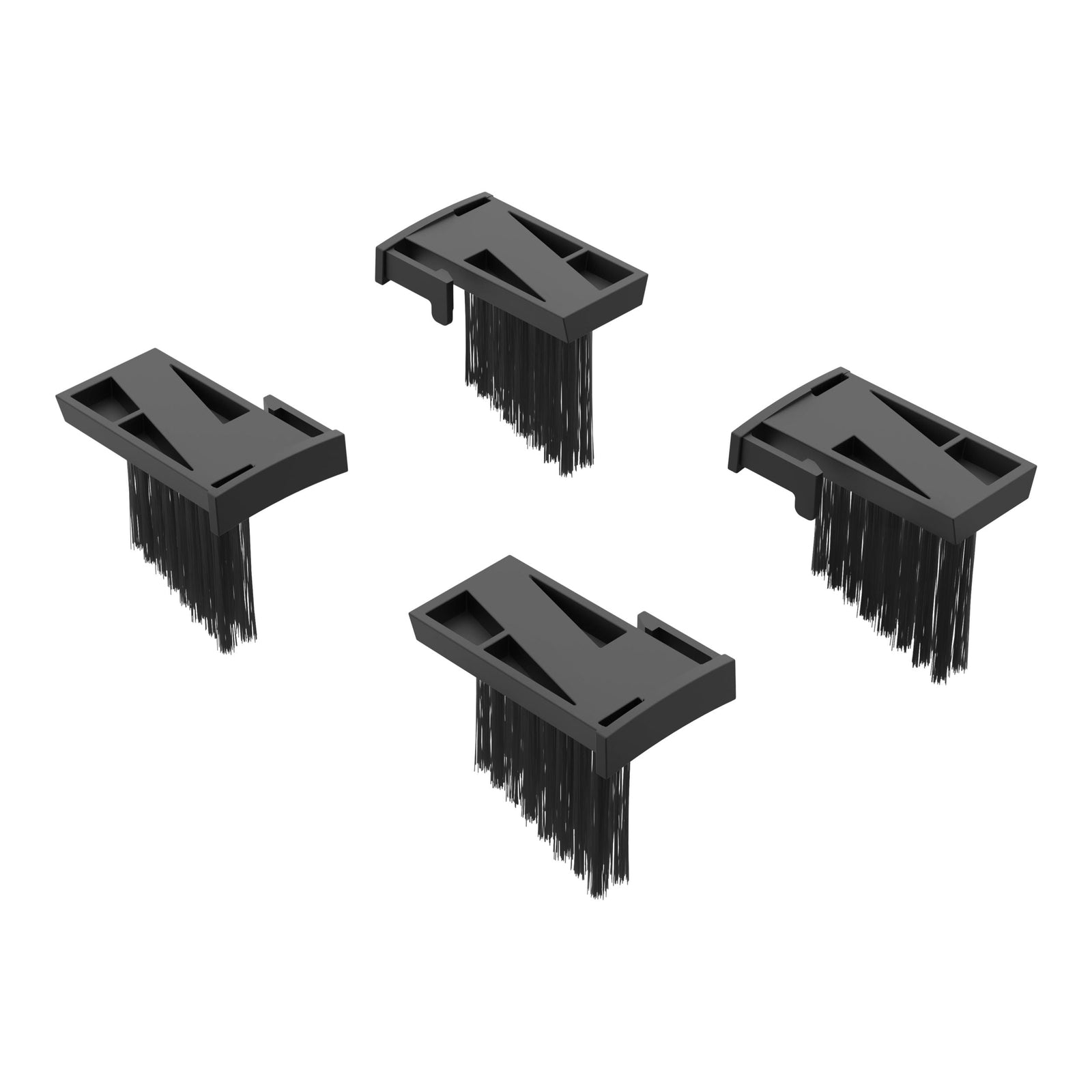 Wheel Brush for Vision Cloud 2.0 4WD Models, 4pcs, Black Q4E6 - product image 1
