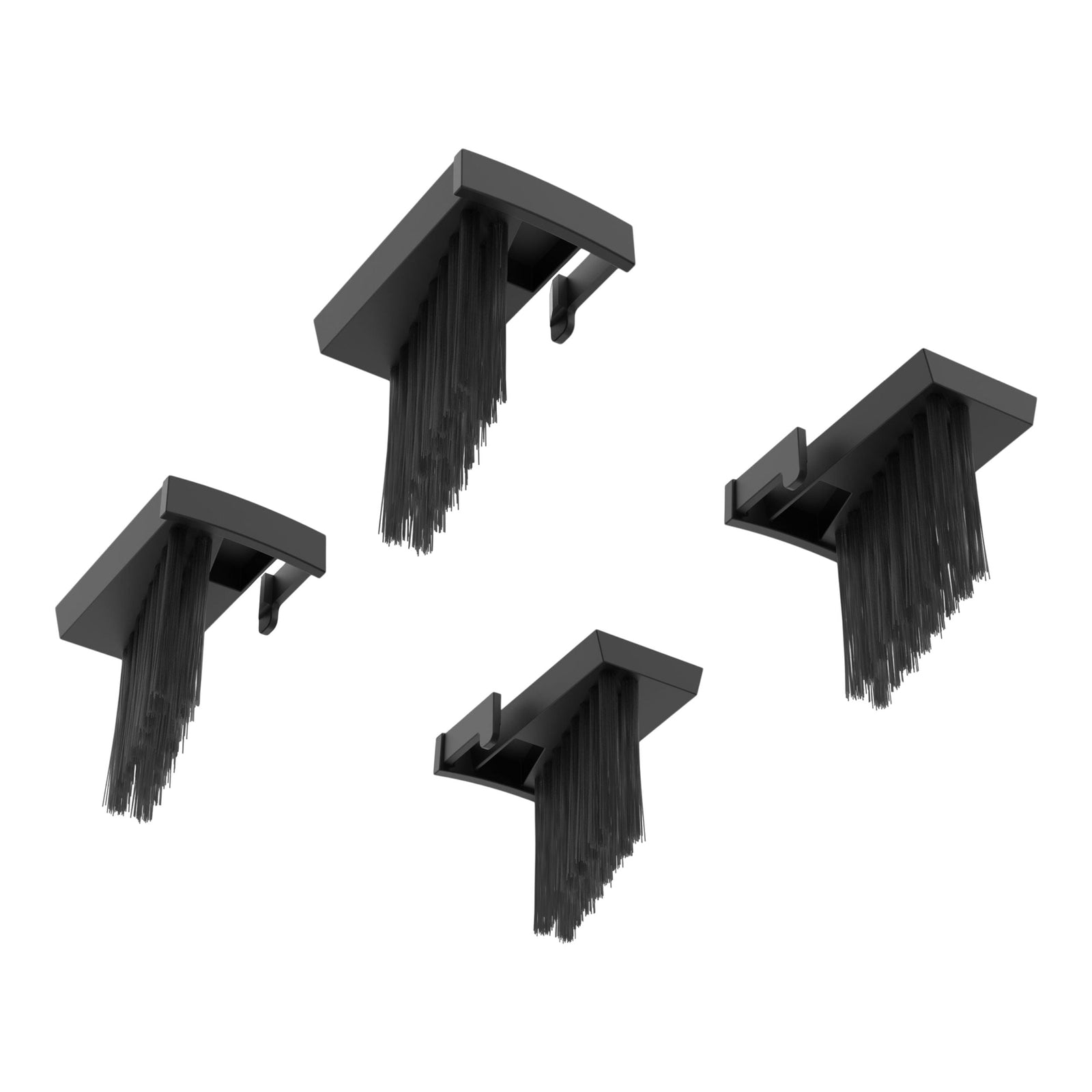 Wheel Brush for Vision Cloud 2.0 4WD Models, 4pcs, Black Q4E6 - product image 3