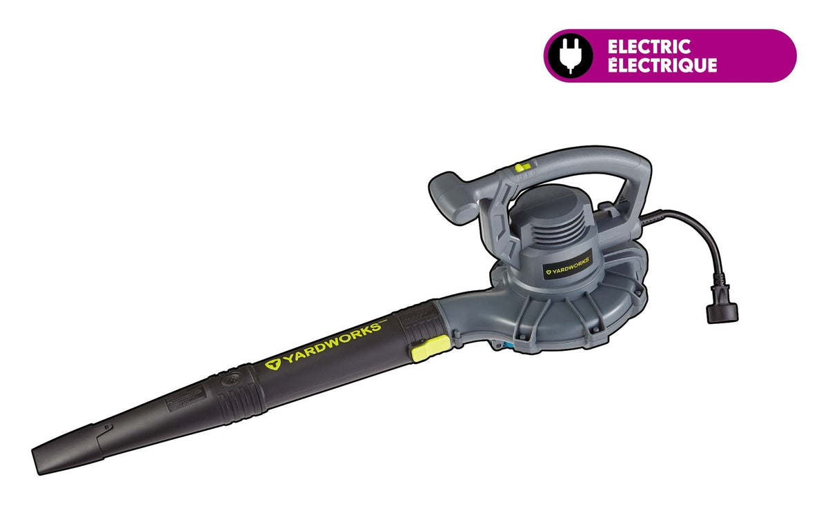 12 Amp 400CFM Electric Leaf Blower/Vacuum, Black R9Y8 - product image 6