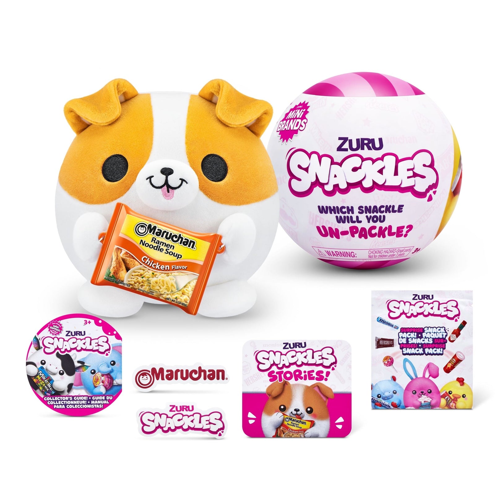 Snackles Small Snackle Plush Toy V9R4 - product image 1