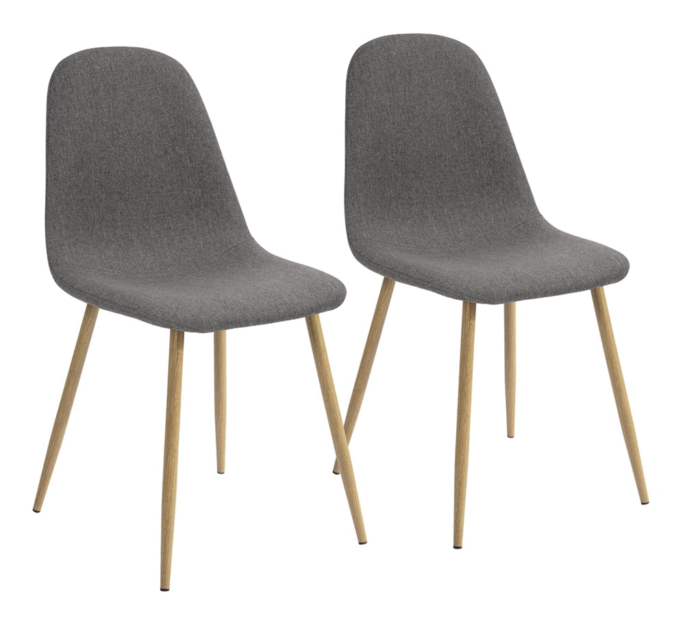 39F Charlton Fabric Dining Chair, Grey V7N5 - product image 1
