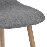 39F Charlton Fabric Dining Chair, Grey V7N5 - product image 6
