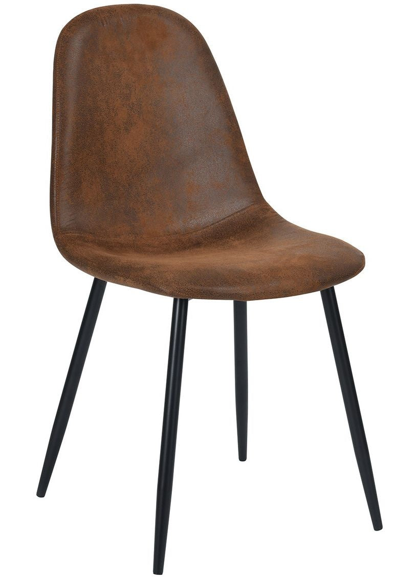 39F Charlton Suede Dining Chair, Brown R2O6 - product image 2