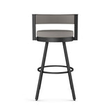 Eller Swivel Counter Stool with Padded Backrest, Multiple Colours, 26-in J8N2 - product image 2
