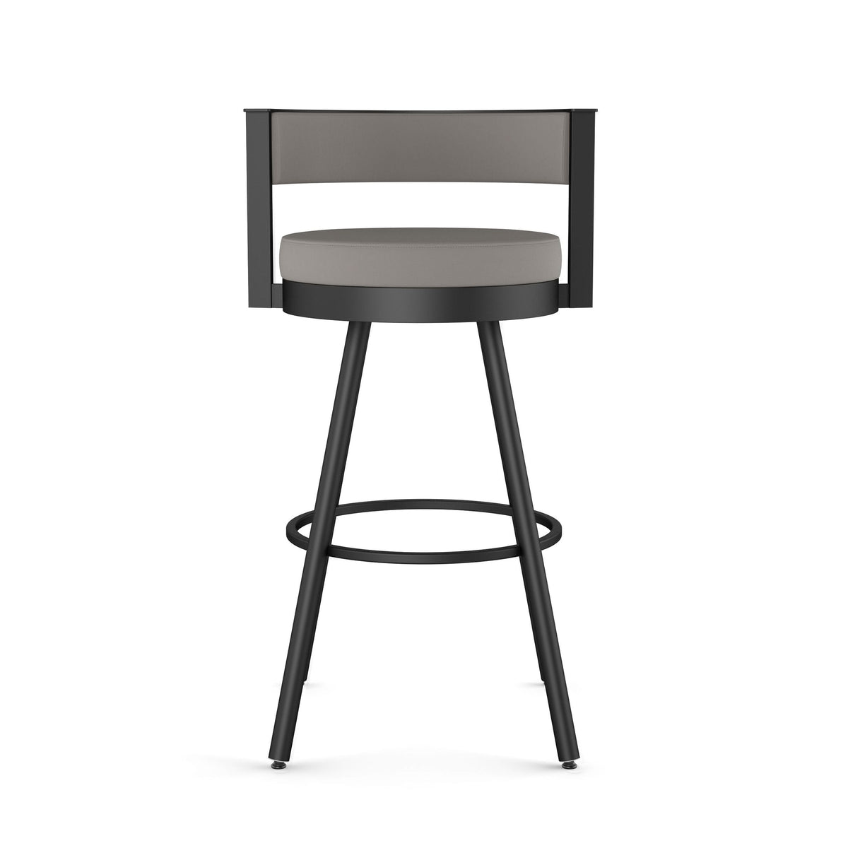 Eller Swivel Counter Stool with Padded Backrest, Multiple Colours, 26-in J8N2 - product image 2