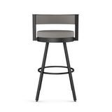 Eller Swivel Counter Stool with Padded Backrest, Multiple Colours, 26-in J8N2 - product image 3