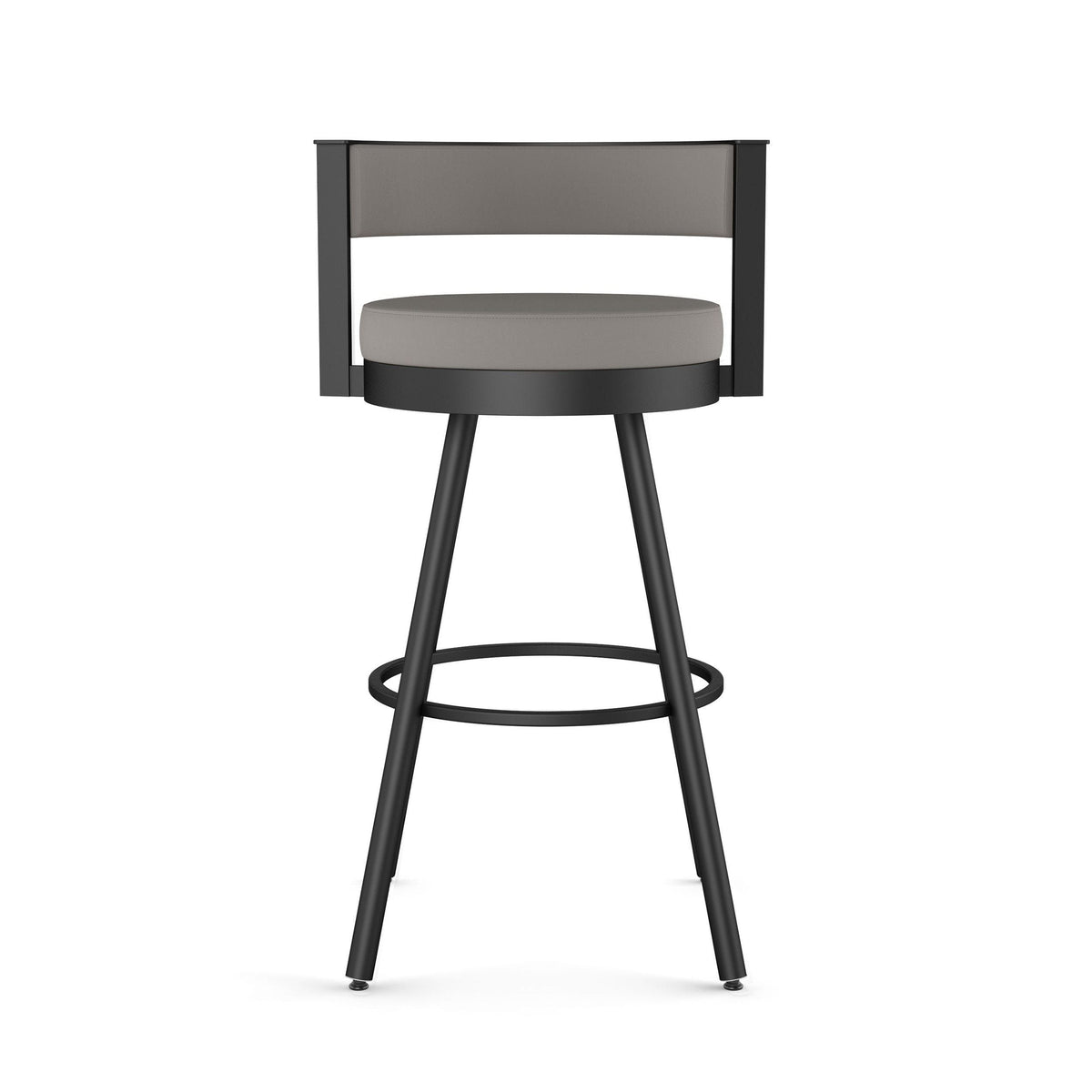 Eller Swivel Counter Stool with Padded Backrest, Multiple Colours, 26-in J8N2 - product image 3