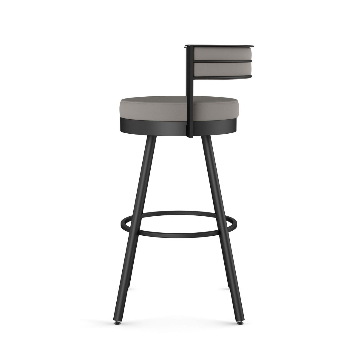Eller Swivel Counter Stool with Padded Backrest, Multiple Colours, 26-in J8N2 - product image 5