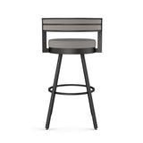 Eller Swivel Counter Stool with Padded Backrest, Multiple Colours, 26-in J8N2 - product image 6