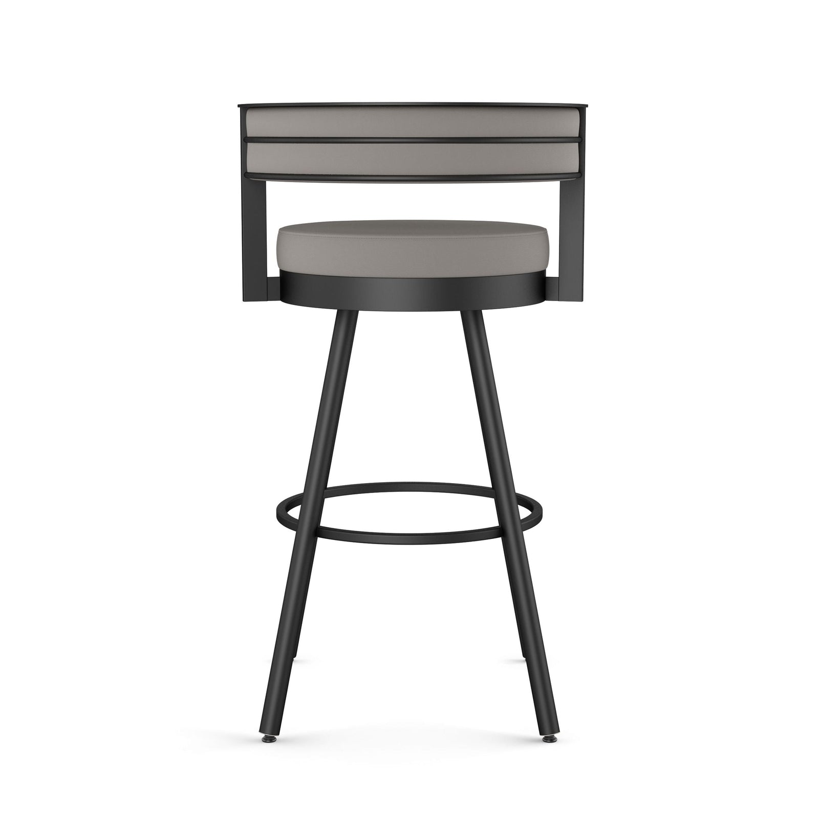 Eller Swivel Counter Stool with Padded Backrest, Multiple Colours, 26-in J8N2 - product image 6