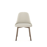 Harper Upholstered Dining Chair, Boucle Polyester Fabric & Bronze Metal Frame F1C2 - product image 2