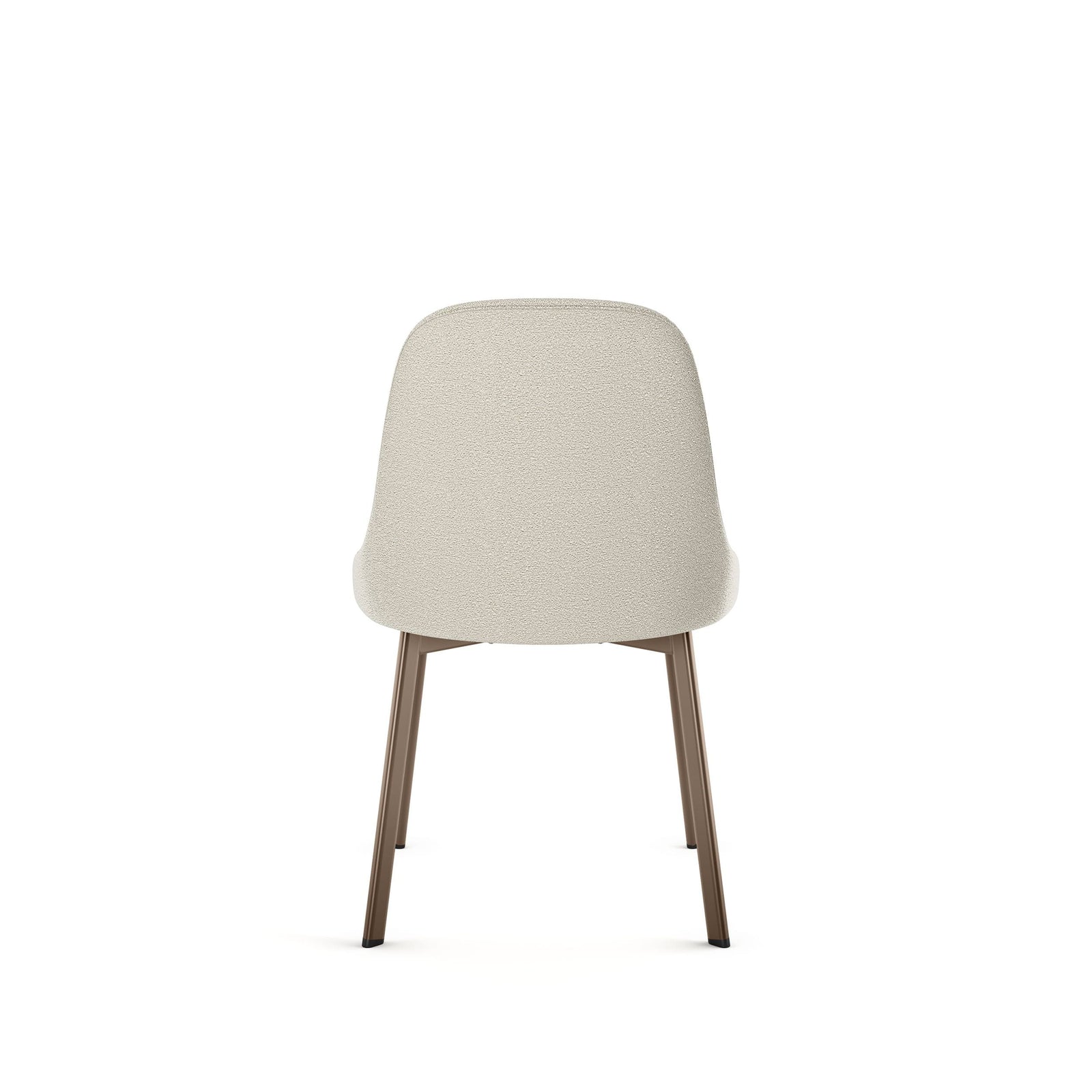Harper Upholstered Dining Chair, Boucle Polyester Fabric & Bronze Metal Frame F1C2 - product image 4