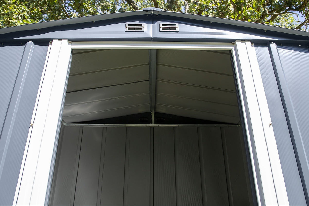 3-in-1 Corrosion-Resistant Steel Utility Shed C3E0 - product image 8