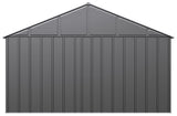 Classic 12x12-ft Charcoal Corrosion-Resistant Metal Shed F2N4 - product image 6