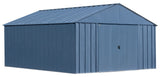 Classic 12x14-ft Blue Grey Corrosion-Resistant Steel Shed N6F2 - product image 3