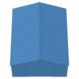 Classic 12x14-ft Blue Grey Corrosion-Resistant Steel Shed N6F2 - product image 4