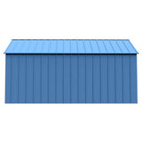 Classic 12x14-ft Blue Grey Corrosion-Resistant Steel Shed N6F2 - product image 5