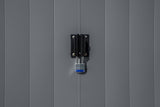 Classic 12x14-ft Charcoal Corrosion-Resistant Metal Shed U7N3 - product image 6