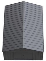 Classic 12x17-ft Charcoal Corrosion-Resistant Metal Shed B3W9 - product image 3