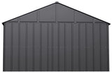 Classic 12x17-ft Charcoal Corrosion-Resistant Metal Shed B3W9 - product image 5